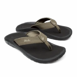 OluKai ‘Ohana - Clay / Onyx -OluKai Sandal Store 10110 10OX 003 M Ohana ClyOny