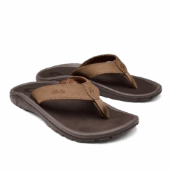 OluKai ‘Ohana - Tan / Dark Java -OluKai Sandal Store 10110 3448 003 M Ohana TanDkj