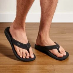 OluKai ‘Ohana - Black / Dark Shadow -OluKai Sandal Store 10110 4042 102 M Ohana BlkDks Web Opt