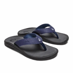 OluKai ‘Ohana - Pacifica / Dark Shadow -OluKai Sandal Store 10110 HF6C 003 M Ohana PacificaDks
