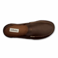 OluKai Moloā - Dark Wood / Dark Java -OluKai Sandal Store 10128 6348 004 M Moloa DarkWood DarkJava