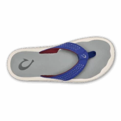 OluKai Ulele - Cobalt / Sharkskin -OluKai Sandal Store 10435 5RGW 004 M Ulele Cobalt Sharkskin