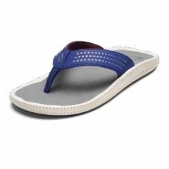OluKai Ulele - Cobalt / Sharkskin -OluKai Sandal Store 10435 5RGW AMZ M Ulele Cobalt Sharkskin