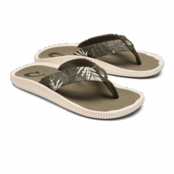 OluKai Ulele - Hunter / Aloha -OluKai Sandal Store 10435 HGHG 003 M Ulele HunterAloha