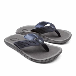 OluKai Ulele - Blue Depth / Charcoal 11 OluKai Ulele - Blue Depth / Charcoal -OluKai Sandal Store 10435 TF26 003 M Ulele BlueDepthChr