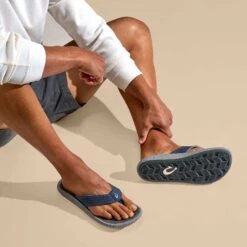 OluKai Ulele - Blue Depth / Charcoal 12 OluKai Ulele - Blue Depth / Charcoal -OluKai Sandal Store 10435 TF26 102 M ULELE BlueDepthCharcoal 7e04de27 e558 4ac1 b24e 74bfb0153559