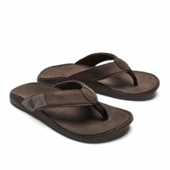 OluKai Tuahine - Dark Wood -OluKai Sandal Store 10465 6363 003 M Tuahine DkwDkw