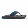 OluKai ‘Awiki - Trench Blue / Pavement -OluKai Sandal Store 10506 DEPV 001 M Awiki TrenchBluePavement