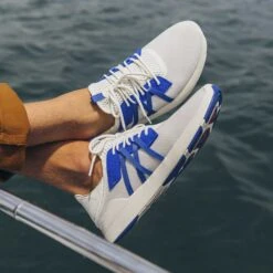 OluKai Holo - Bright White / Cobalt 14 OluKai Holo - Bright White / Cobalt -OluKai Sandal Store 10513 WB5R 101 Holo