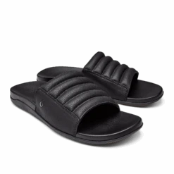 OluKai Maha 'Olu - Black -OluKai Sandal Store 10517 4040 003 M MahaOlu BlkBlk