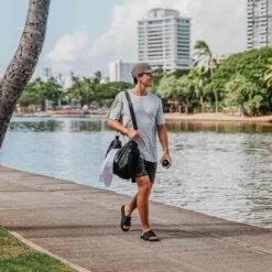 OluKai Maha 'Olu - Black -OluKai Sandal Store 10517 4040 103