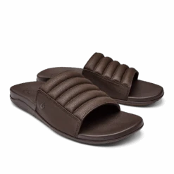 OluKai Maha 'Olu - Dark Wood 14 OluKai Maha 'Olu - Dark Wood -OluKai Sandal Store 10517 6363 003 M MahaOlu DkwDkw