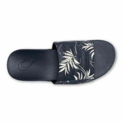 OluKai Maha 'Olu - Trench Blue / Aloha -OluKai Sandal Store 10517 DEHA 004 M MahaOlu TrenchBlueAloha