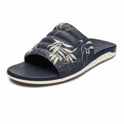 OluKai Maha 'Olu - Trench Blue / Aloha -OluKai Sandal Store 10517 DEHA AMZ M MahaOlu TrenchBlueAloha