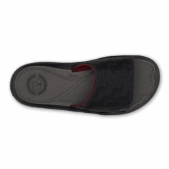 OluKai ‘Awiki ‘Olu - Black / HLA -OluKai Sandal Store 10522 40HL 004 M Awiki Olu Black HLA