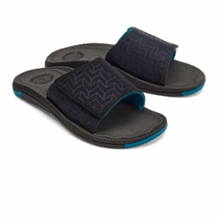 OluKai ‘Awiki ‘Olu - Trench Blue / Pavement -OluKai Sandal Store 10522 DEPV 003 M Awiki Olu Trench Blue Charcoal