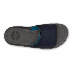OluKai ‘Awiki ‘Olu - Trench Blue / Pavement -OluKai Sandal Store 10522 DEPV 004 M Awiki Olu Trench Blue Charcoal