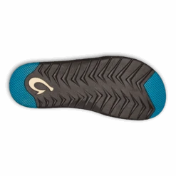 OluKai ‘Awiki ‘Olu - Trench Blue / Pavement -OluKai Sandal Store 10522 DEPV 005 M Awiki Olu Trench Blue Charcoal
