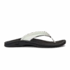 OluKai ‘Ohana - White / Black -OluKai Sandal Store 20110 4R40 001 W Ohana WhtBlk