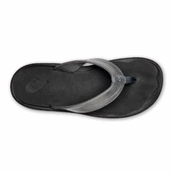OluKai ‘Ohana - Pewter / Black -OluKai Sandal Store 20110 7340 004 W Ohana PewBlk