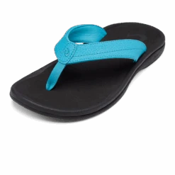 OluKai ‘Ohana - Turquoise / Onyx -OluKai Sandal Store 20110 9ROX AMZ W Ohana TurquioseOnyx