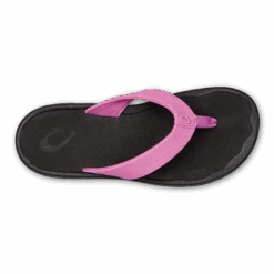 OluKai ‘Ohana - Dragon Fruit / Black -OluKai Sandal Store 20110 DU40 004 W Ohana DragonFruitBlk