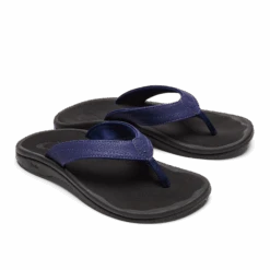 OluKai ‘Ohana - Pacifica / Black -OluKai Sandal Store 20110 HF40 003 W Ohana PacBlk c7be8f0f a80e 4ebe a834 8114b80d090f