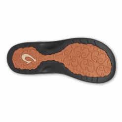 OluKai ‘Ohana - Shell Coral / Black -OluKai Sandal Store 20110 VL40 005 W Ohana ShellCoralBlk