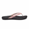 OluKai Ho‘ōpio - Pink Clay / Stripe -OluKai Sandal Store 20294 QYZP 001 W Hoopio PinkClayStripe