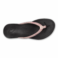 OluKai Ho‘ōpio - Pink Clay / Stripe -OluKai Sandal Store 20294 QYZP 004 W Hoopio PinkClayStripe