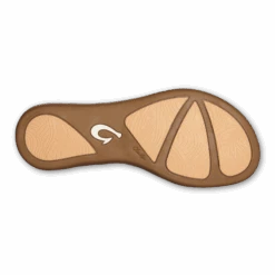 OluKai Honu - Bright White / Golden Sand -OluKai Sandal Store 20436 WBGS 005 W Honu BrightWhiteGoldenSand