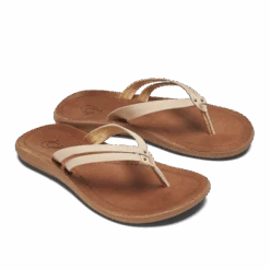 OluKai Kāpehe Luana - Tapa / Sahara -OluKai Sandal Store 20468 20FM 003 W KapeheLuana TapSah