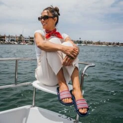 OluKai Kīpuni - Trench Blue / Stripe 12 OluKai Kīpuni - Trench Blue / Stripe -OluKai Sandal Store 20508 DEZP 102 Kipuni