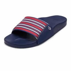 OluKai Kīpuni - Trench Blue / Stripe 13 OluKai Kīpuni - Trench Blue / Stripe -OluKai Sandal Store 20508 DEZP AMZ W Kipuni Trench Blue Stripe