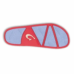 OluKai Kīpuni - Lehua Flower / Stripe -OluKai Sandal Store 20508 LFZP 005 W Kipuni Lehua Flower Stripe